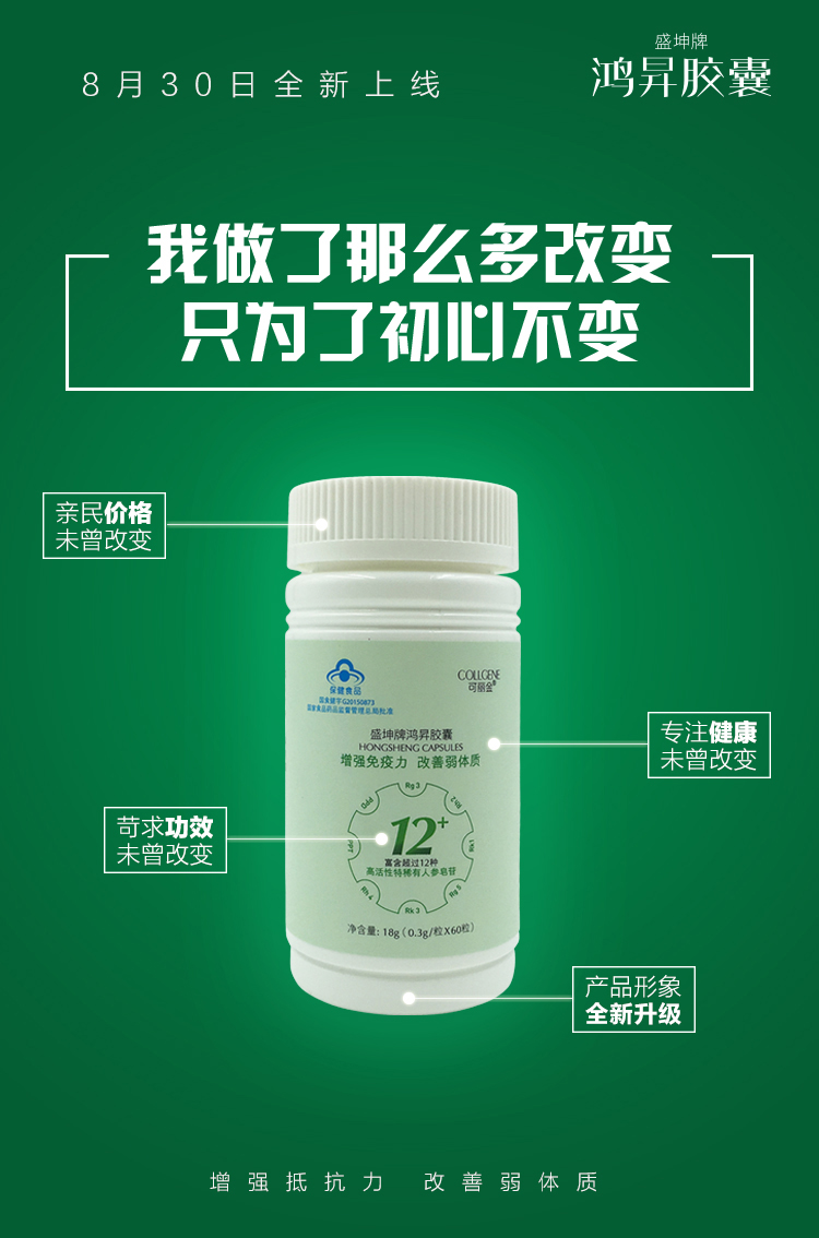 世界一切都在变化,不变是你看不见,可能量子,分子都在变化,有变化世界才会进步,我们变了这么多,为了提升产品形象、防假防伪、更易携带、更易保存,为了我们初心不变。